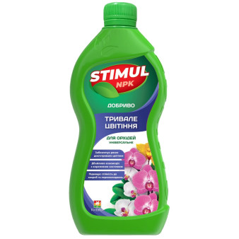 STIMUL NPK 40-20-20, добриво мінеральне для орхідей, універсальне, 550 мл