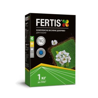 Удобрение для газона, NPK 17-6-11, 1 кг, Fertis Удобрение для газона, NPK 17-6-11, 1 кг, Fertis