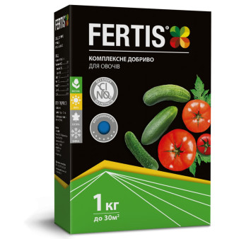 Удобрение для овощей, NPK 11-9-20 + МЕ, 1 кг, Fertis