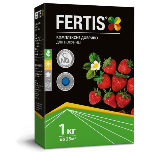 Удобрение для клубники, NPK 11-9-20 + МЕ, 1 кг, Fertis