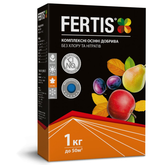 Удобрение Осень универсальное, NPK 5-15-25 + МЕ, 1 кг, Fertis