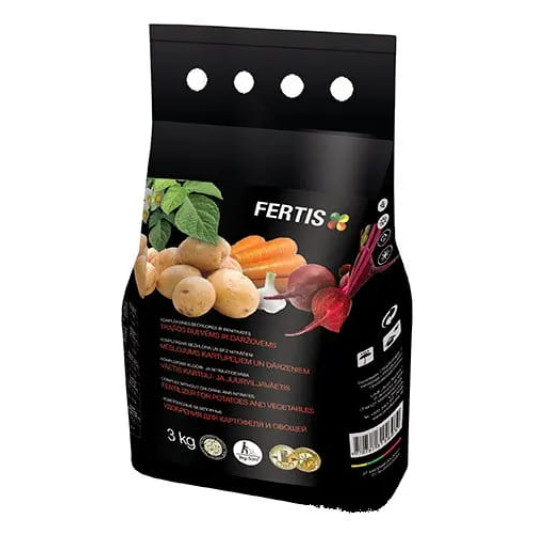 Удобрение для картофеля и овощей, NPK 11-9-20 + МЕ, 3 кг, Fertis
