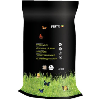 Удобрение для газона, NPK 17-6-11, 20 кг, Fertis Удобрение для газона, NPK 17-6-11, 20 кг, Fertis