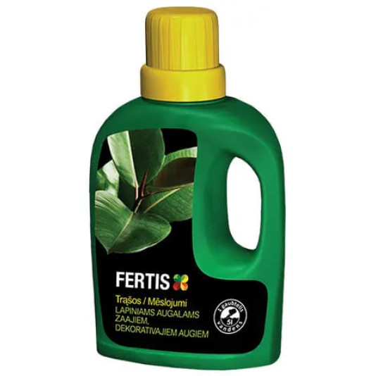 Рідке добриво для листових квітів, NPK 5-3-7, 500 мл, Fertis Рідке добриво для листових квітів, NPK 5-3-7, 500 мл, Fertis