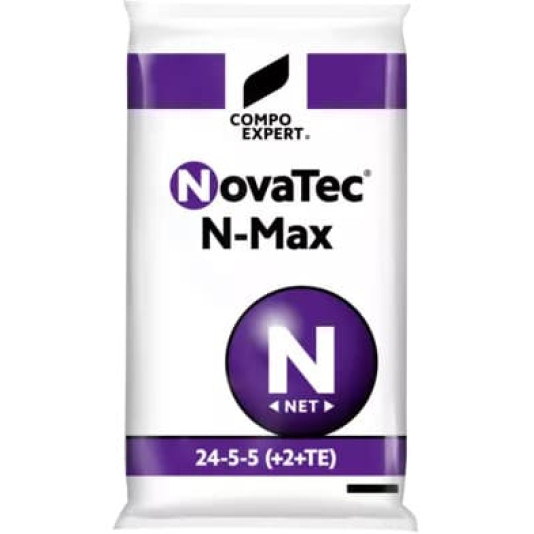 Nova Tec N-Max (Нова Тек Н-Макс), NPK 24-5-5 + МЕ, комплексное минеральное удобрение, 25 кг, Compo