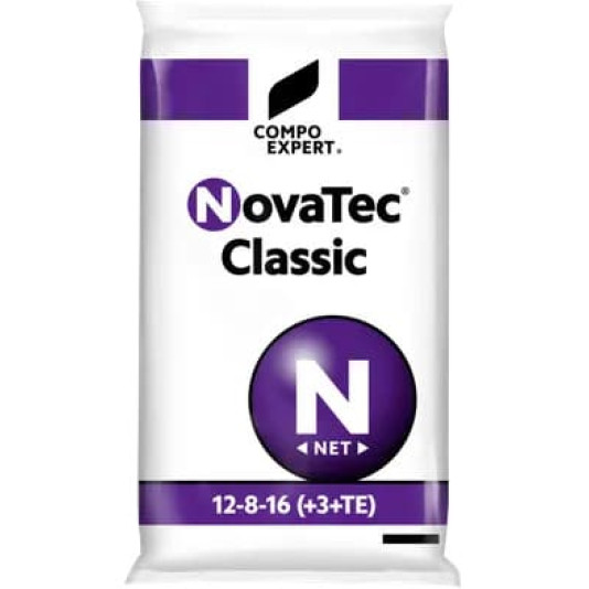Nova Tec Clasik (Нова Тек Классик), NPK 12-8-16 + МЕ, комплексное минеральное удобрение, 25 кг, Compo