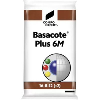 Basacote Plus 6M (Базакот Плюс 6М), NPK 16-8-12 + МЕ, комплексное минеральное удобрение, 25 кг, Compo