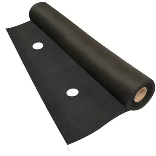 Агроволокно чорне з перфарацією 2 отвори, щільність 50 (1,07*100), Agreen