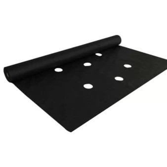 Агроволокно чорне з перфарацією 3 отвори, щільність 50 (1,07*100), Agreen