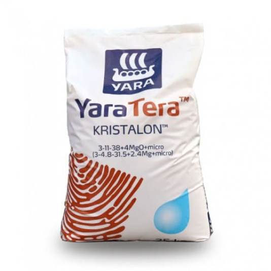 YaraTera Kristalon NPK 3-11-38 Brown (ЯраТера Крісталон Коричневий), водорозчинне добриво, 25 кг