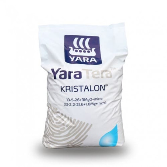 YaraTera Kristalon NPK 13-5-26 White (ЯраТера Крісталон Білий), водорозчинне добриво, 25 кг