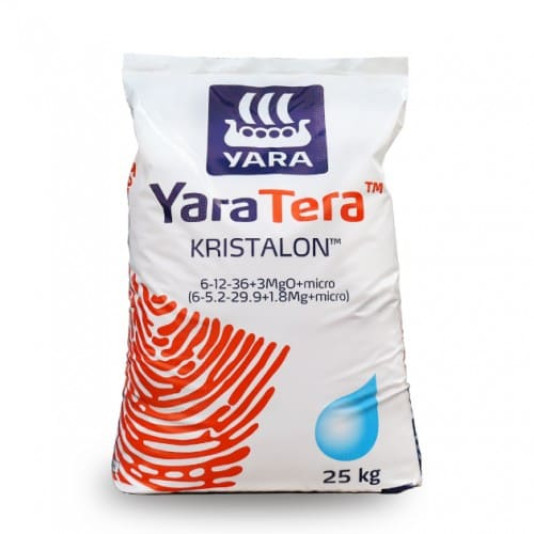 YaraTera Kristalon NPK 6-12-36 Orange (ЯраТера Крісталон Помаранчевий), водорозчинне добриво, 25 кг