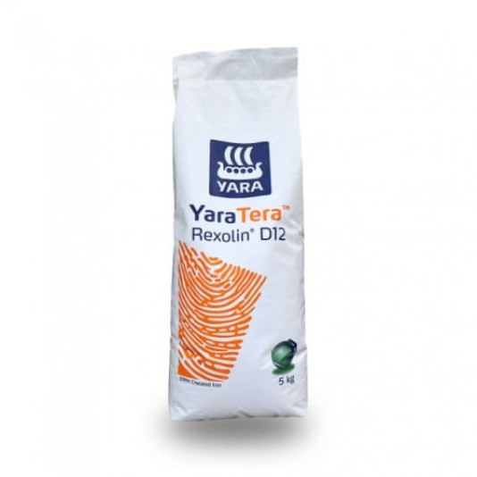 YaraTera REXOLIN D12 (ЯраТера Рексолин D12), железо (DTPA) - 11,6%, 5 кг