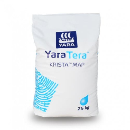 YaraTera Krista MAP (ЯраТера Кріста МАП), моноамонійфосфат, 25 кг