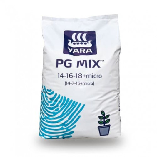 PG MIX NPK 14-16-18, удобрение для приготовления торфяных субстратов и компоста, 25 кг, Yara