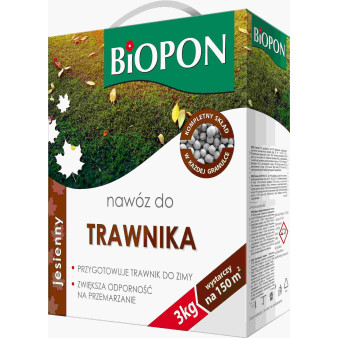 Biopon (Біопон), добриво осіннє для газонів, 3 кг Biopon (Біопон), добриво осіннє для газонів, 3 кг