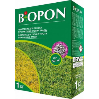 Biopon (Биопон), удобрение для газонов против пожелтения травы, 1 кг Biopon (Биопон), удобрение для газонов против пожелтения травы, 1 кг
