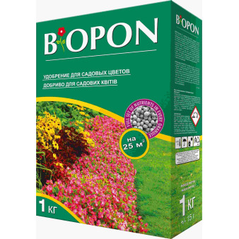 Biopon (Біопон), добриво для садових квітів, 1 кг