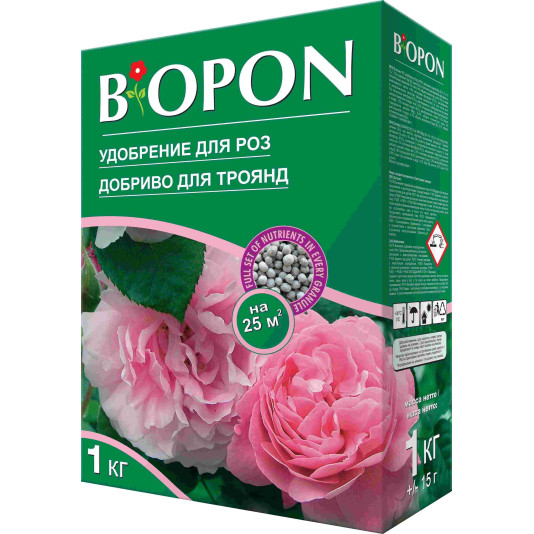 Biopon (Биопон), удобрение для роз, 1 кг Biopon (Биопон), удобрение для роз, 1 кг