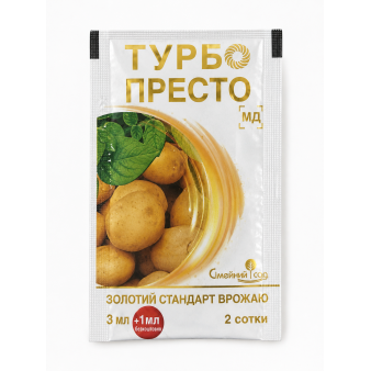 Престо Турбо 3 мл, системний інсектицид пролонгованої дії, Сімейний Сад Престо Турбо 3 мл, системний інсектицид пролонгованої дії, Сімейний Сад